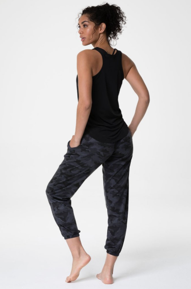 Image Title Onzie Divine Pant - Black/Gray Camo